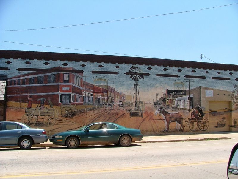 Hinton Main Street Mural | TravelOK.com - Oklahoma's Official Travel